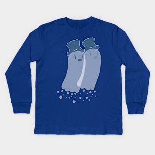 Adventure Time - Chips & Ice Cream Kids Long Sleeve T-Shirt